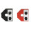 3D Printer Filament  Connector for 1.75mm, Efficient Welding Tool for 3D Printing Materials Black 6