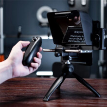 Téléprompteur Portable pour Enregistrement de Téléphone et Reflex Numérique Ambitfui, Vidéo D'Artefact avec Télécommande
