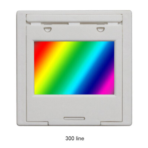 Diffraction Grating 300  2mm Transmission Grating Spectrophotometer Optical Teaching Experiment Plastic 300 1