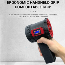 650W Violent Blower Handheld Turbo Jet Fan Brushless Motor Instantaneous Thrust 1.1kg-1.4kg/S 240km/H Powerful,A