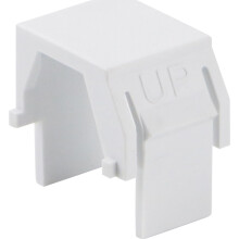 Excel Keystone Blanking Plate for unoccupied ports White (24 Pack)