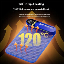 CP14+ LCD Screen Separator with Dust Detection Light for   Display Screen Pre-Heating Remove Pad US Plug