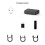 Arylic Wireless Music Streamer with  Cast Stream From Favorite APP Display Panel Digital & Analog Output Multiroom US Plug 3