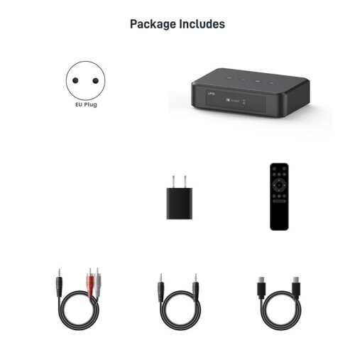 Arylic Wireless Music Streamer with  Cast Stream From Favorite APP Display Panel Digital & Analog Output Multiroom US Plug 2