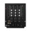 3-Channel USB DJ Mixer with Built-in Audio Interface 3-Band EQ Microphone Input and Replaceable Crossfader US Plug 2