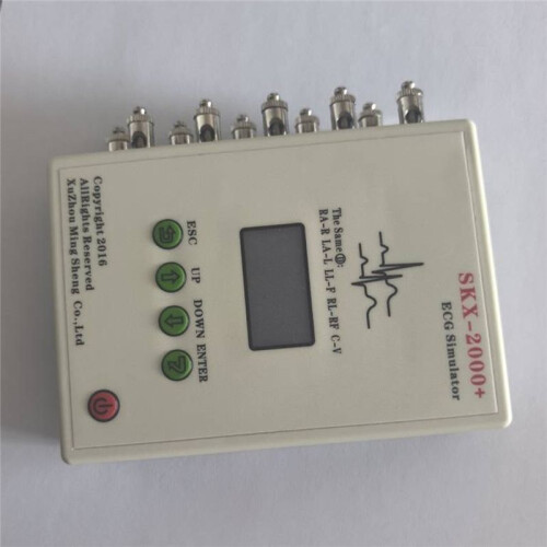 ECG Signal Generator Patient Simulator SKX-2000C+ Vital Signs Simulator US PLUG 2