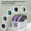 KINGROON 3D Printer Double Roll Filament Dry Box 360 Hot Air Circulation Heating Adjustable Screen Display Drying Box US PLUG 6