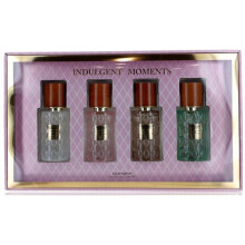 (Gift Set) Indulgent Moments Replica 4 Piece Edp Gift Set 15ml – Cashmere & Vanilla, Pink Peony, Jasmine & Cedarwood, Berry & Hibiscus