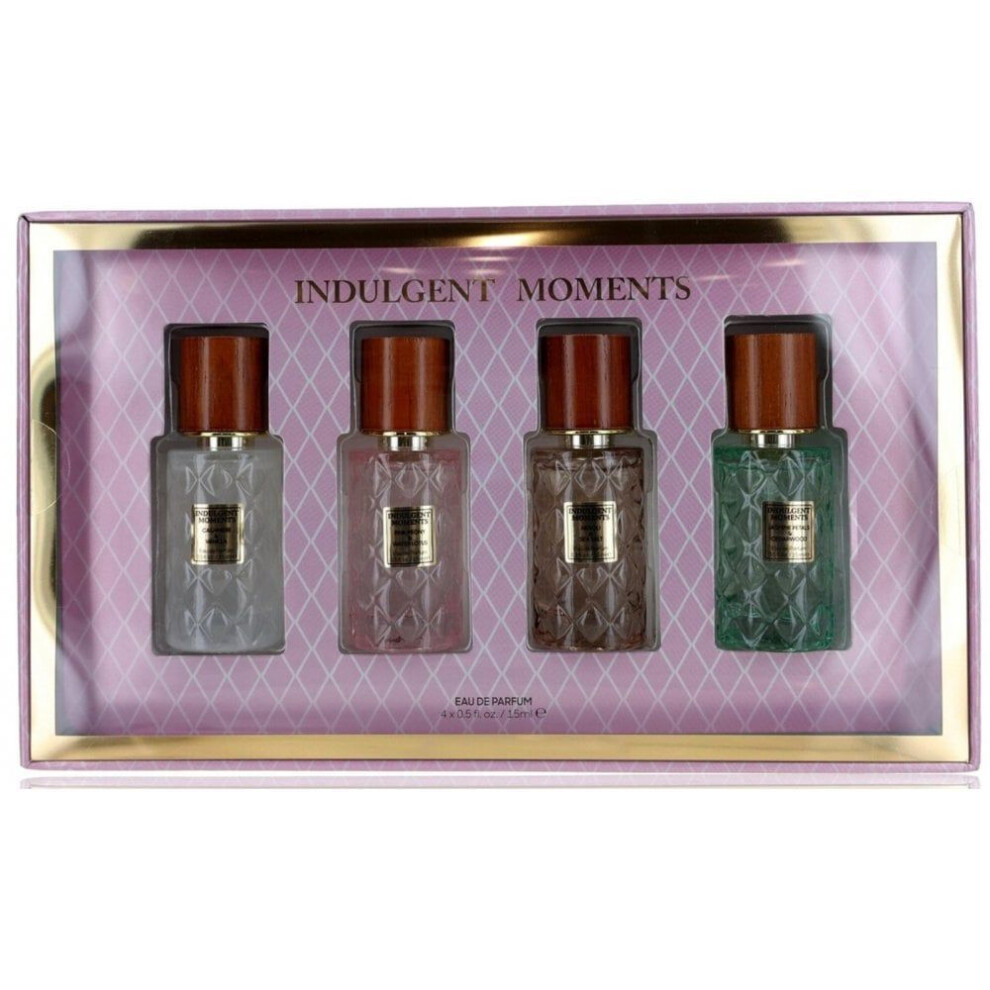 Indulgent Moments (Gift Set) Replica 4 Piece Edp Gift Set 15Ml Â Cashmere & Vanilla, Pink Peony, Jasmine & Cedarwood, Berry & Hibiscus