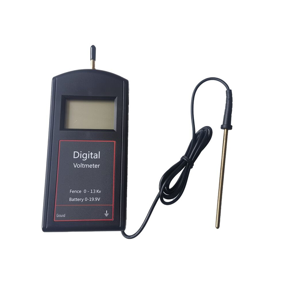 Versatile Electric Fence Tester, Battery Testing With Large Lcd Display, Digital Electric Fence Voltage Tester 0-13000V 4713045550282