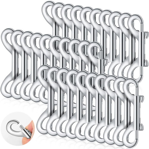 Conjunto de 30 parafusos de liga de zinco de 3,5 polegadas com capacidade para 110 libras.