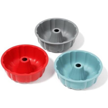 10-inch Round Silicone Cake Pan for Bundt, Jello &