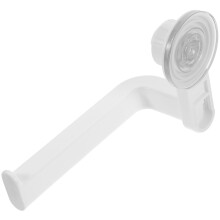 Toilettenpapierhalter mit Saugnapf, weiß