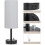 Modern 3-Level Dimmable Table Lamp – USB-C + USB + 1