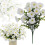 Eukalyptus-Prunkwinde, künstliche Blume, weiß, Kunststoff, 1 Stück 1