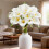 Artificial White Calla Lilies 13in 12 Bunches 1