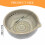 Ceramic Herb Stripper and Garlic Grater Bowl, 7-Hole Design 3