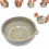 Ceramic Herb Stripper and Garlic Grater Bowl, 7-Hole Design 5
