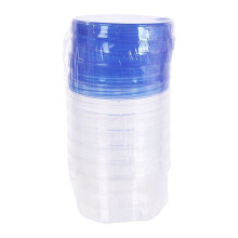 6-Piece Airtight Round Food Storage Containers