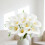 Artificial White Calla Lilies 13in 12 Bunches 4