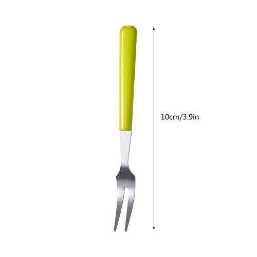 Stainless Steel Two-Prong Dessert Fork 2
