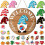 Wooden Interchangeable Gnome Welcome Sign with 30 2