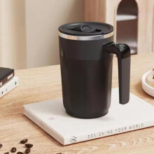 Tasse à café rechargeable par USB avec affichage de la température et aimantée
