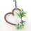 Heart-Shaped Artificial Wreath 13.7 Inch 1