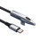 Cábla USB-C Muirearú Tapa 240W 90 Níolón Braidithe Uilleach 1