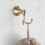 4-Piece Brushed Gold Bathroom Hardware Set 5