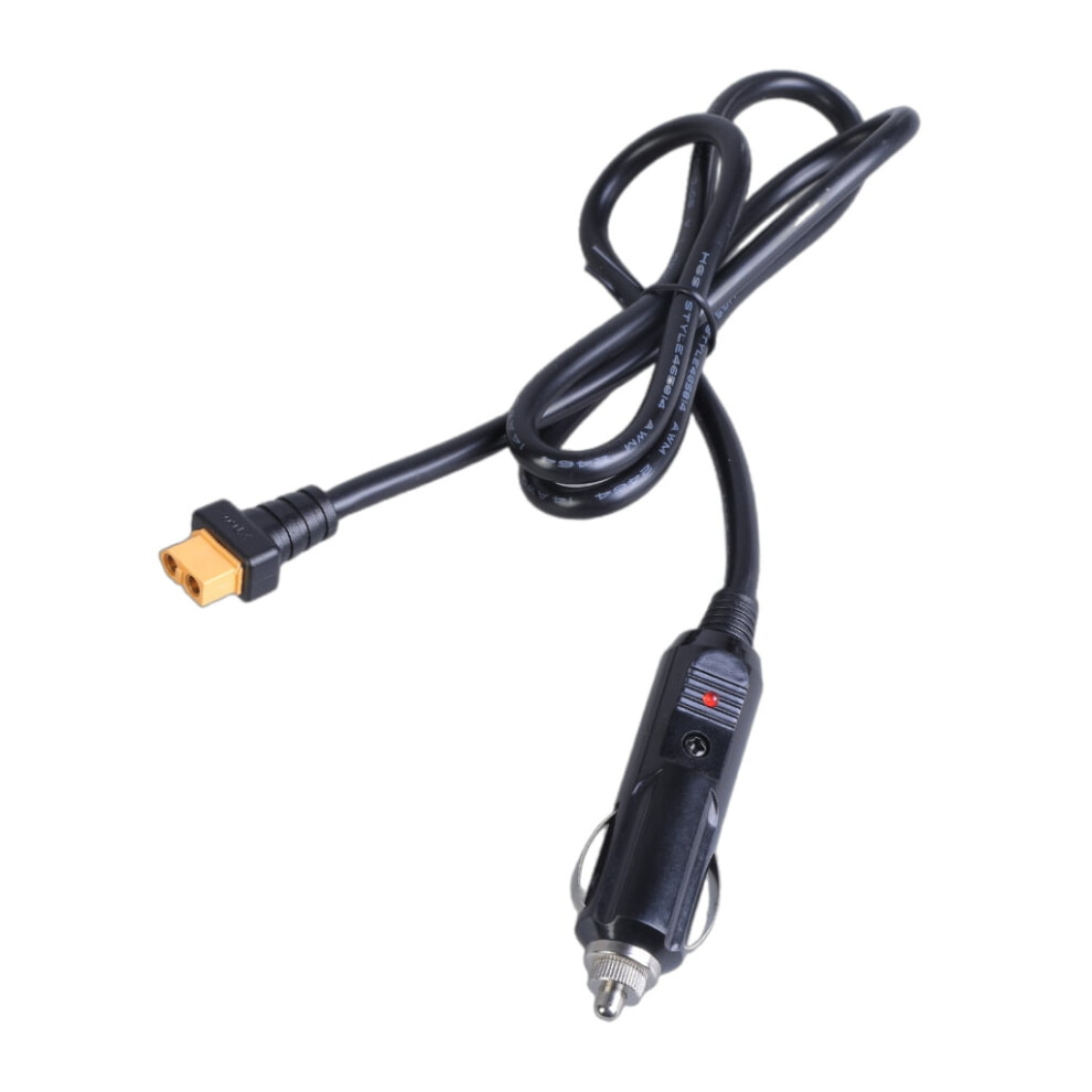 Car Charging Power Adapter To Xt60 Extension Power Cable Compatibles 12V/24V For Stable Charging For Outdoor Efficient 9426043988531