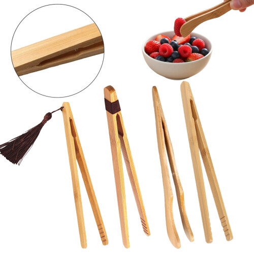 Bambus-Toastzange, 4er-Pack, 18 cm