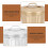 Iron Desktop Trash Bin 9.5 x 9.5 x 6 cm 2 Pack 2