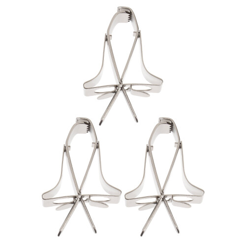 Koperen Papegaai Fruithouder Clip 3-pack