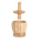 Bamboo Garlic Press with 220ml Jar and Lid 6