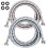 15 ft Stainless Steel Washing Machine Hoses (2 Pack) 2