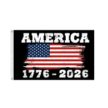 250th Anniversary USA Flag 3x5 ft Polyester Outdoor Banner