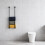 Matte Black Stainless Steel Wall Mounted Towel Rack 3