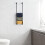 Matte Black Stainless Steel Wall Mounted Towel Rack 5