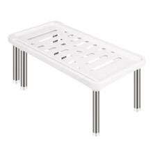 Adjustable PP Storage Shelf for Kitchen, Bathroom & Desk