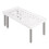 Adjustable PP Storage Shelf for Kitchen, Bathroom & Desk 1