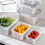 Transparent PP Food Storage Box with Drain Basket (Medium) 5