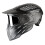Paintball Goggle Black Single Lens Headshield 1