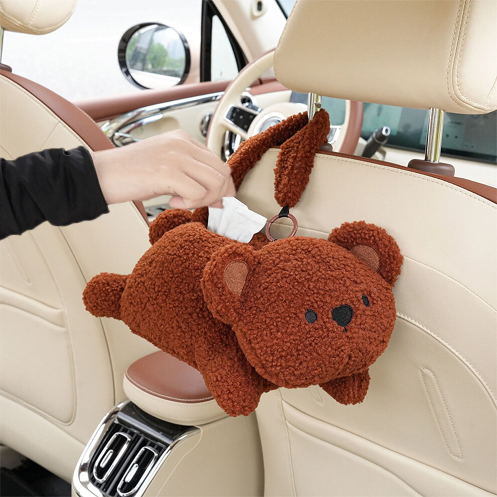 2Pcs Car Tissue Holder With Animal Design Â Hanging Tissue Dispenser For Car, Home & Bathroom Â Compatible With Standard Tissues 9426043165529