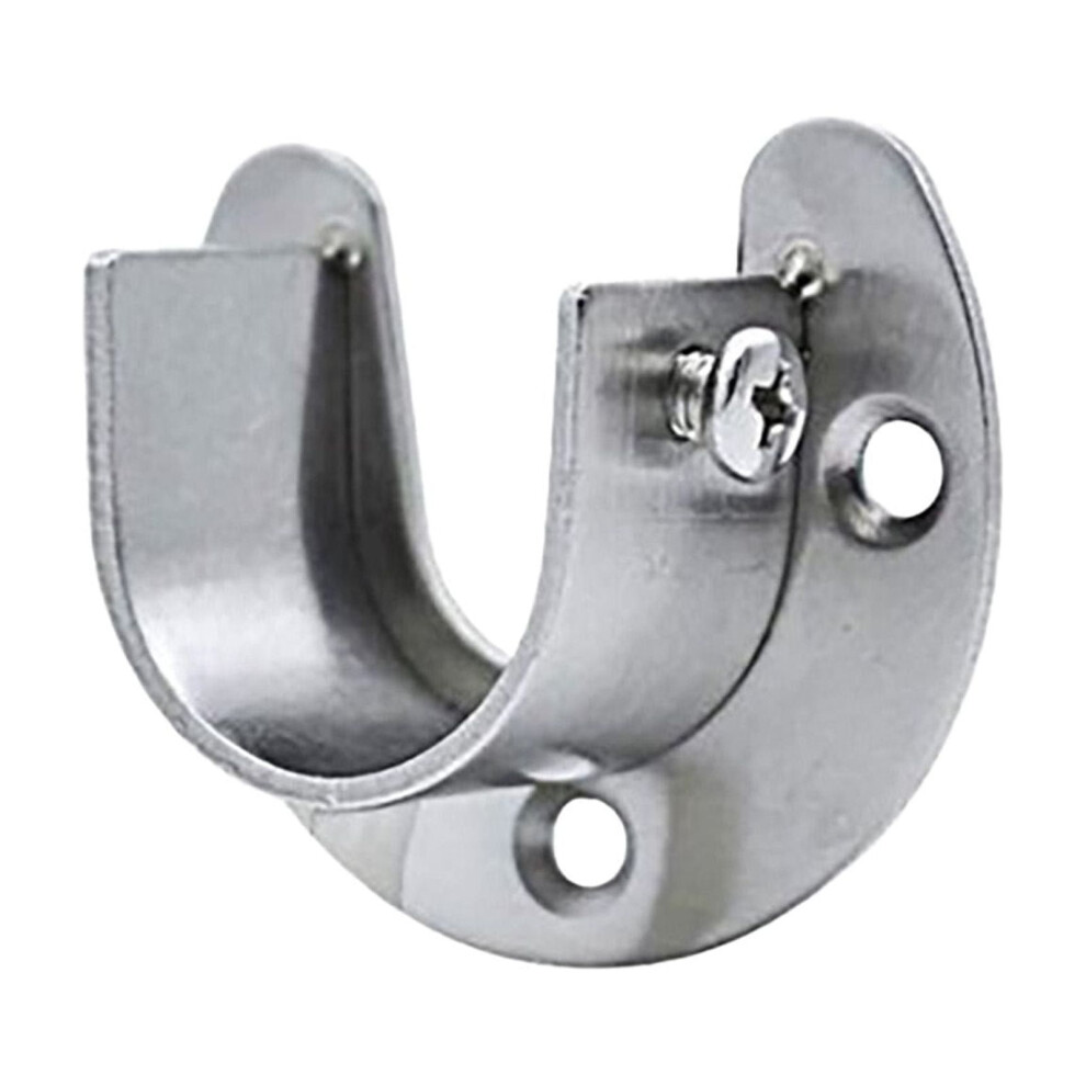 U-Shaped Stainless Steel Closet Rod End Support 32Mm Flange 900223664969