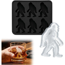 Bigfoot Silicone Ice Mold – 6-Cavity, Food-Grade,