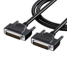 DB44 árnyékolt apa-nő/apa kábel 26AWG