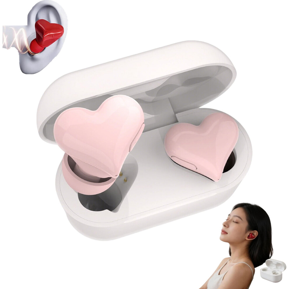 Heart-Shaped Wireless Anc Gaming Earbuds With Led Touch 962125986518