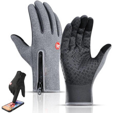 Thermohandschuhe, wasserdicht, winddicht, rutschfest, Touchscreen-kompatibel