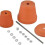 Rode terracotta binnenkachel decoratieve handwarmer 6
